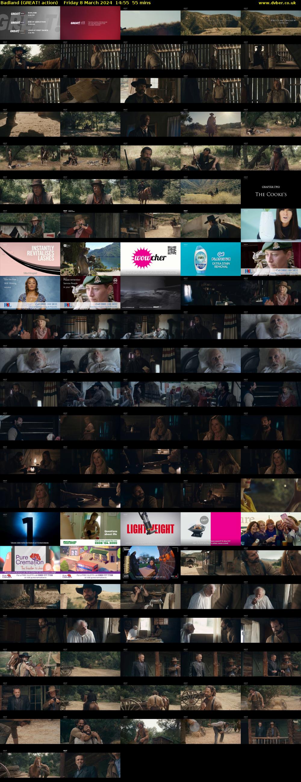 Badland (GREAT! action) Friday 8 March 2024 14:55 - 15:50