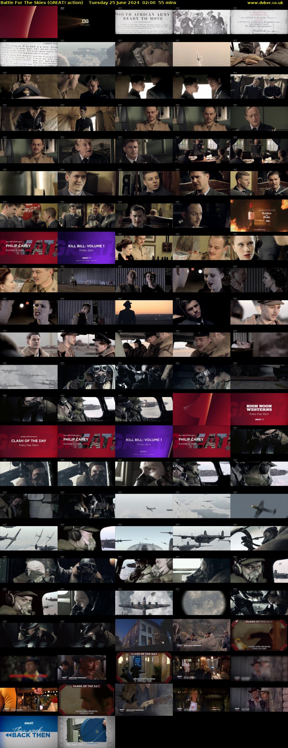 Battle For The Skies (GREAT! action) Tuesday 25 June 2024 02:00 - 02:55