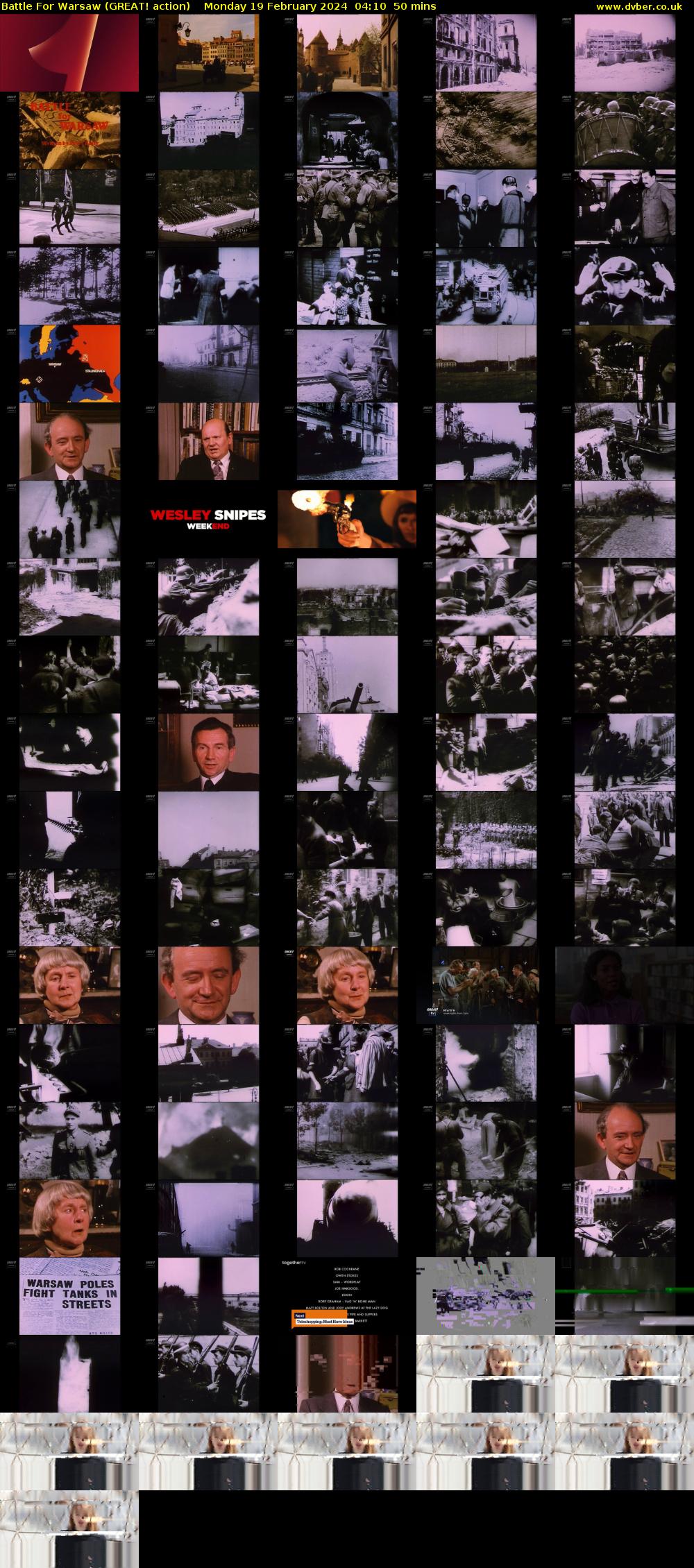 Battle For Warsaw (GREAT! action) Monday 19 February 2024 04:10 - 05:00
