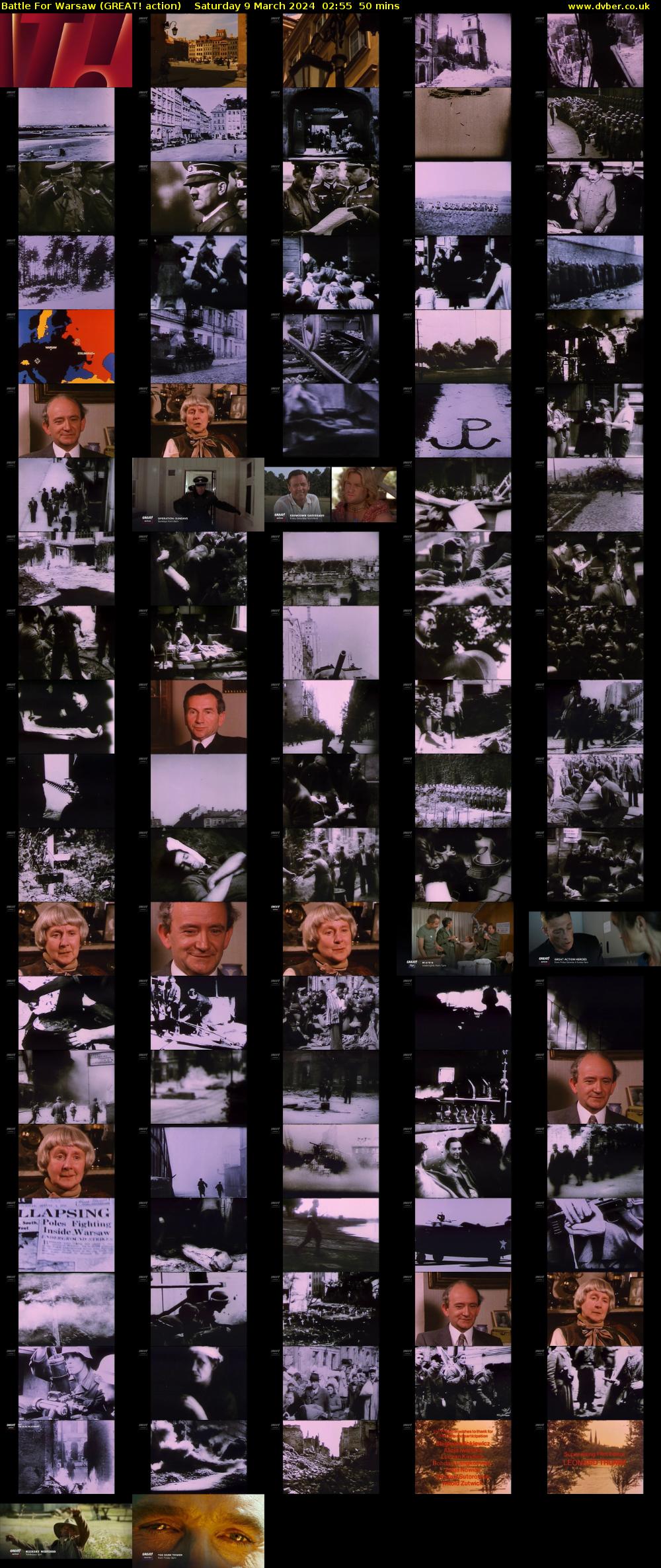 Battle For Warsaw (GREAT! action) Saturday 9 March 2024 02:55 - 03:45