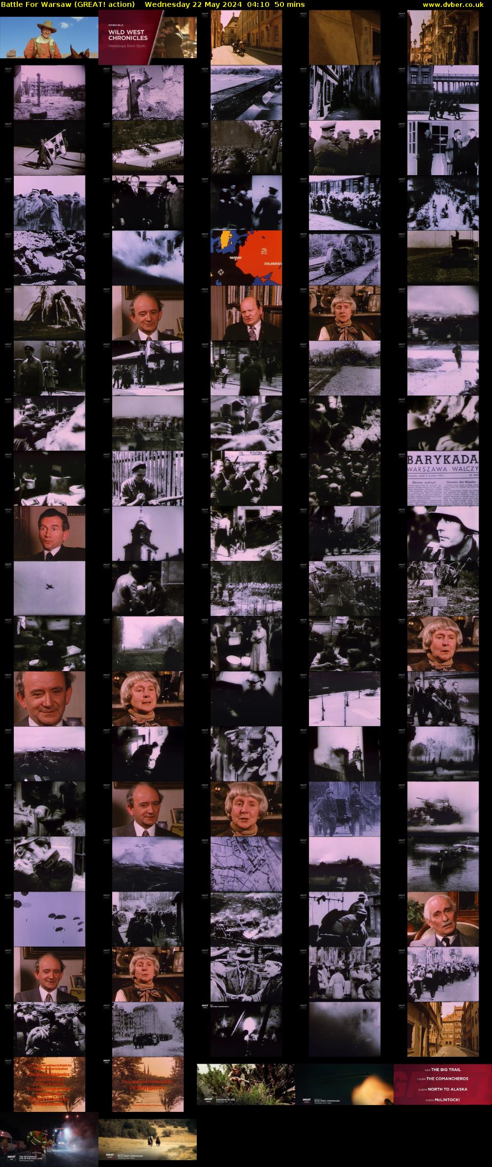 Battle For Warsaw (GREAT! action) Wednesday 22 May 2024 04:10 - 05:00