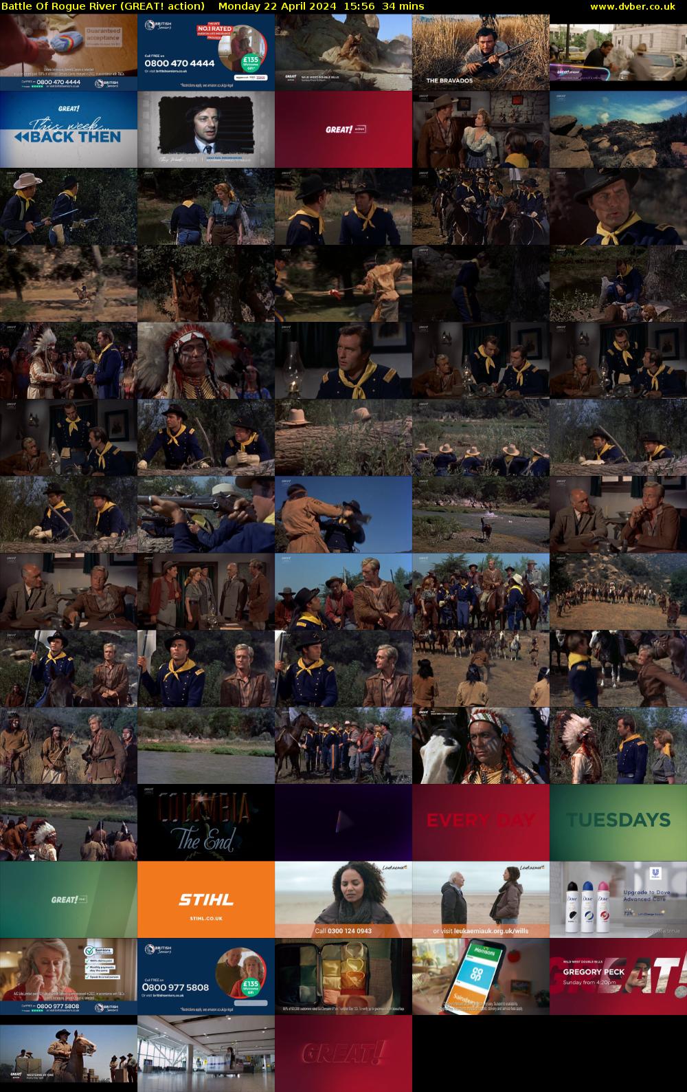 Battle Of Rogue River (GREAT! action) Monday 22 April 2024 15:56 - 16:30