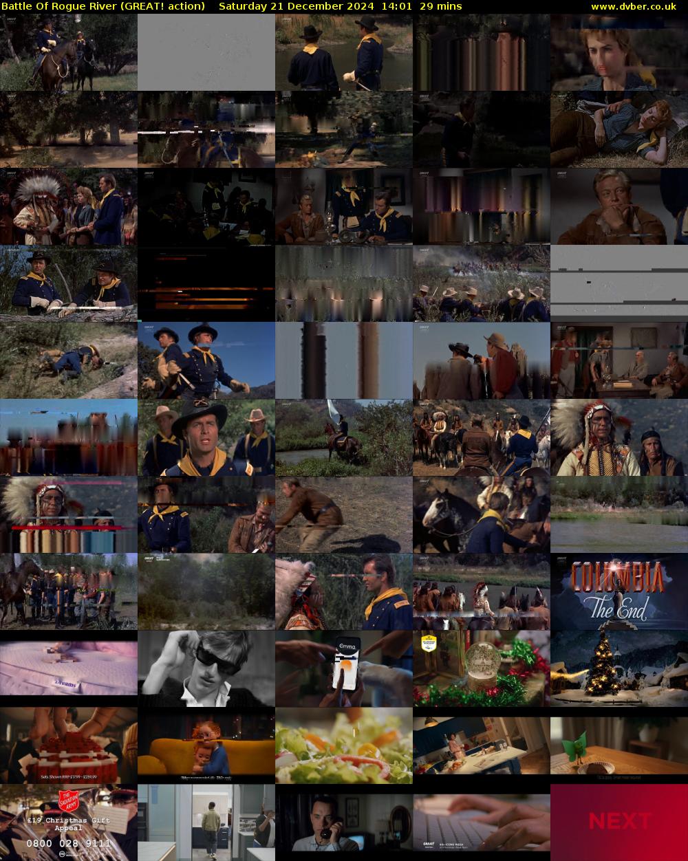 Battle Of Rogue River (GREAT! action) Saturday 21 December 2024 14:01 - 14:30