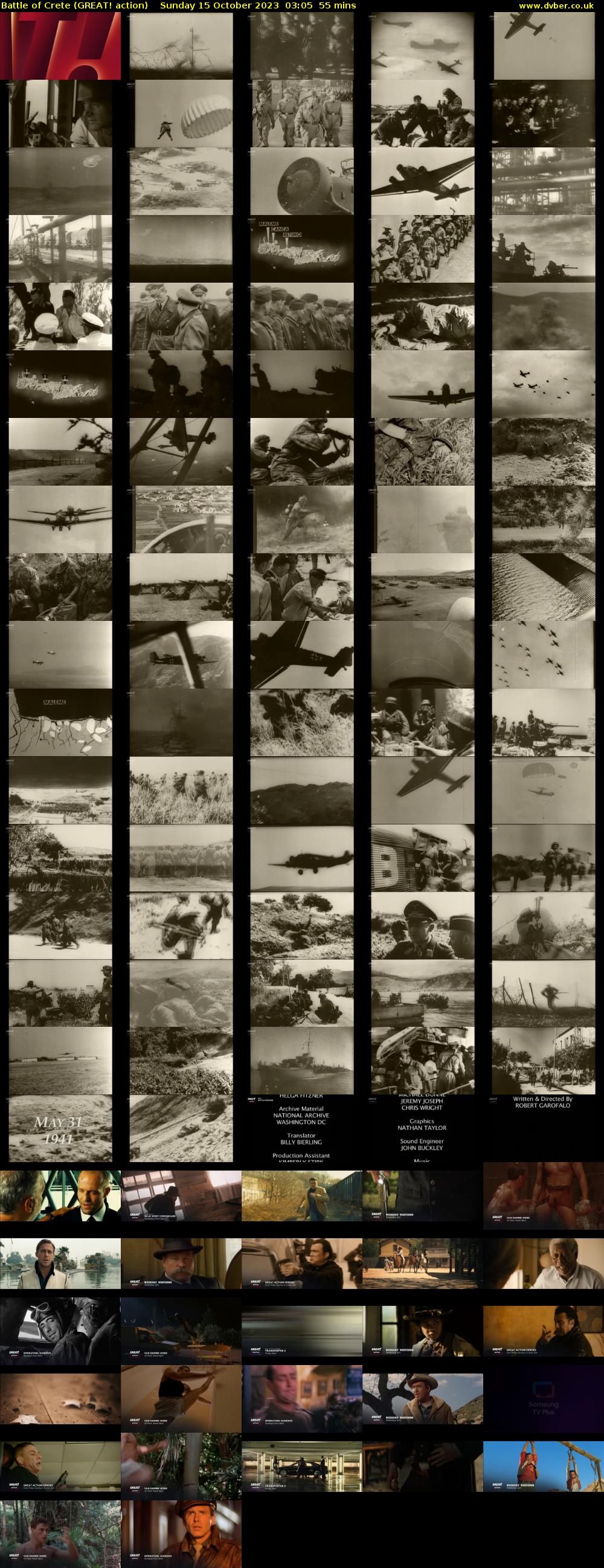 Battle of Crete (GREAT! action) Sunday 15 October 2023 03:05 - 04:00