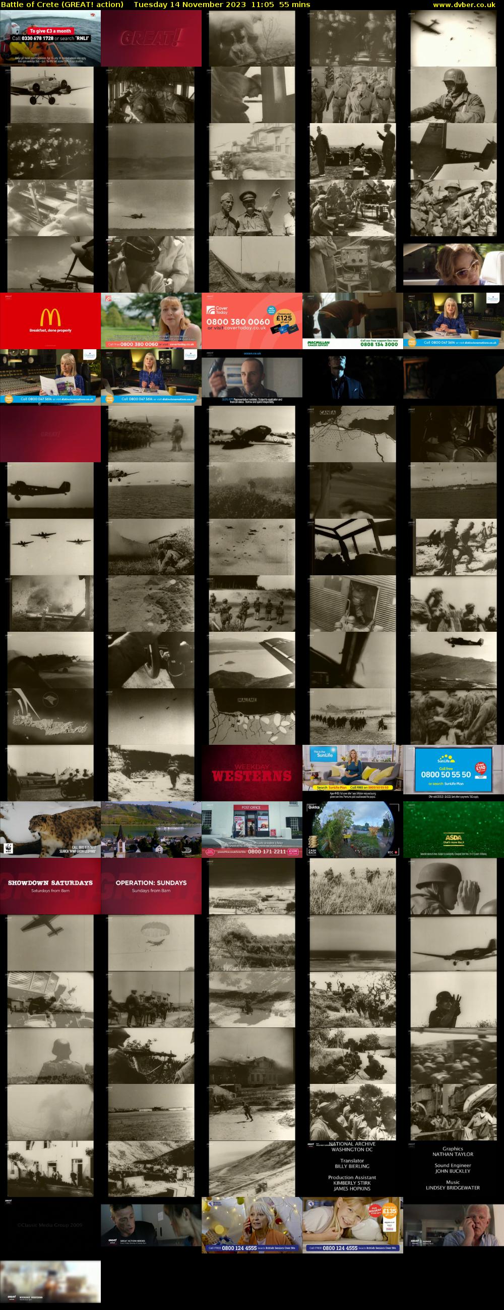 Battle of Crete (GREAT! action) Tuesday 14 November 2023 11:05 - 12:00