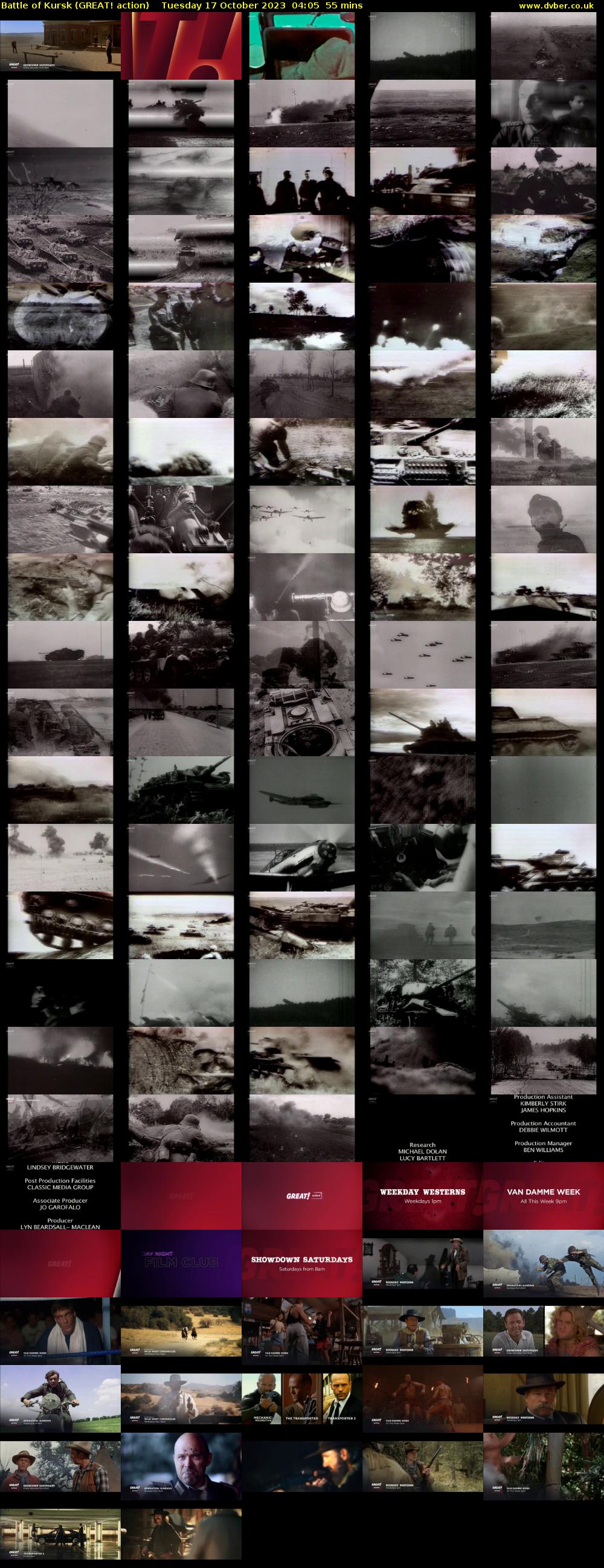 Battle of Kursk (GREAT! action) Tuesday 17 October 2023 04:05 - 05:00