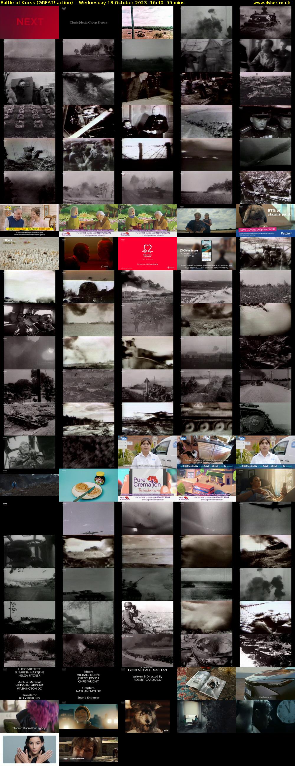 Battle of Kursk (GREAT! action) Wednesday 18 October 2023 16:40 - 17:35