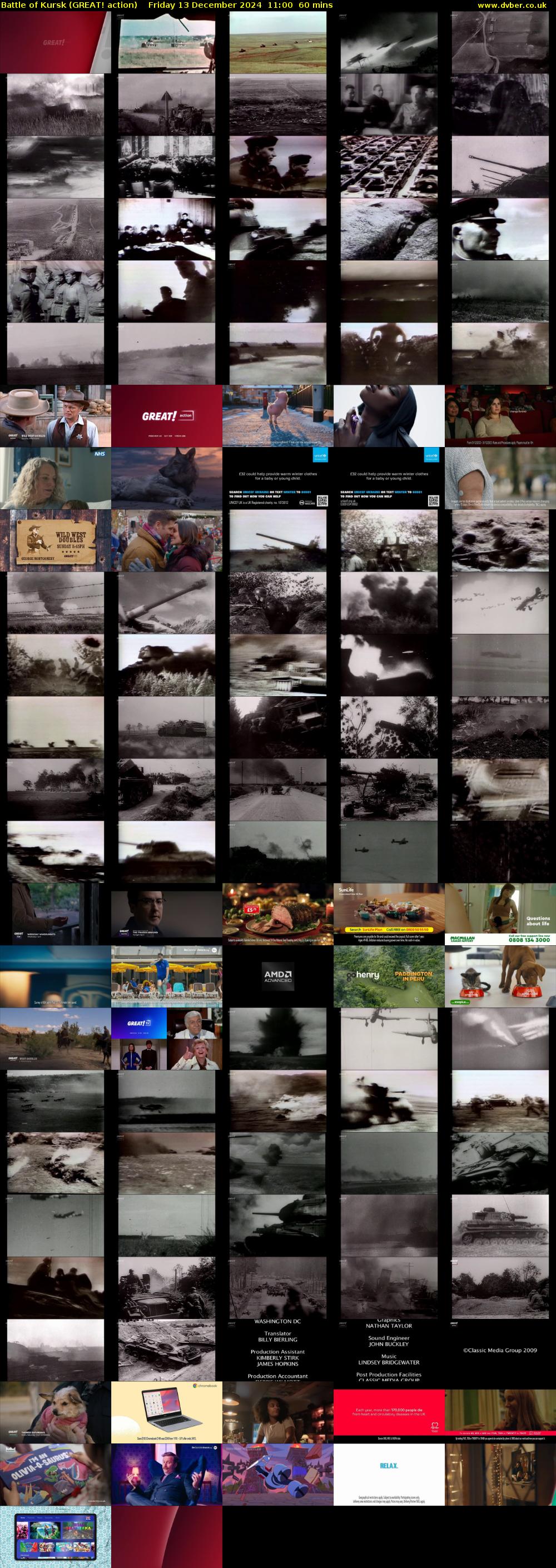Battle of Kursk (GREAT! action) Friday 13 December 2024 11:00 - 12:00