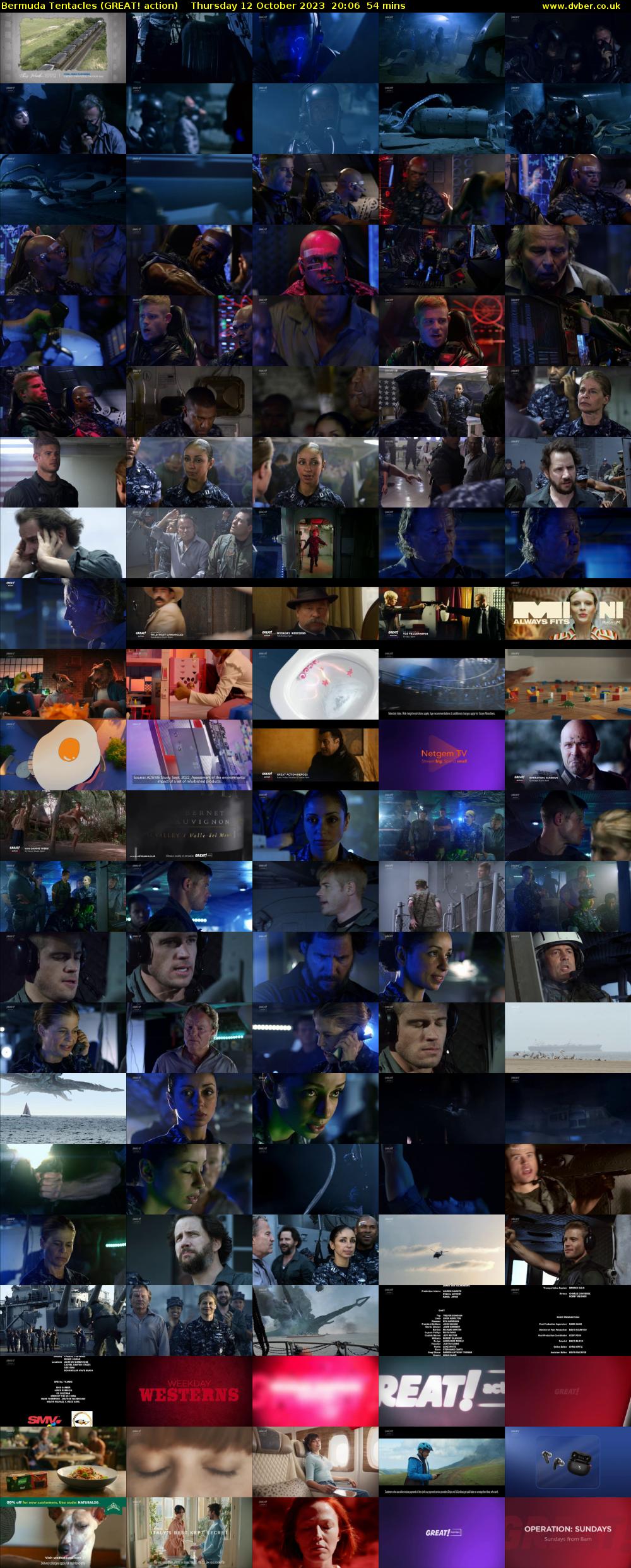 Bermuda Tentacles (GREAT! action) Thursday 12 October 2023 20:06 - 21:00