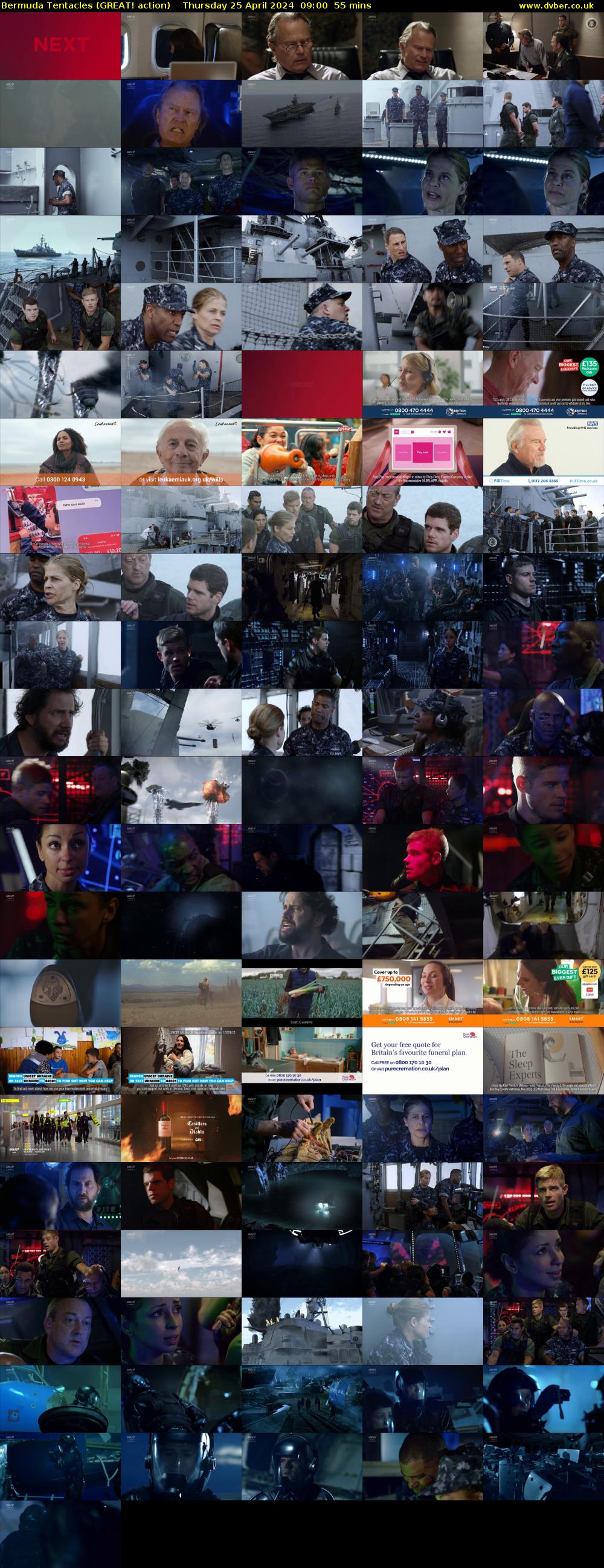 Bermuda Tentacles (GREAT! action) Thursday 25 April 2024 09:00 - 09:55