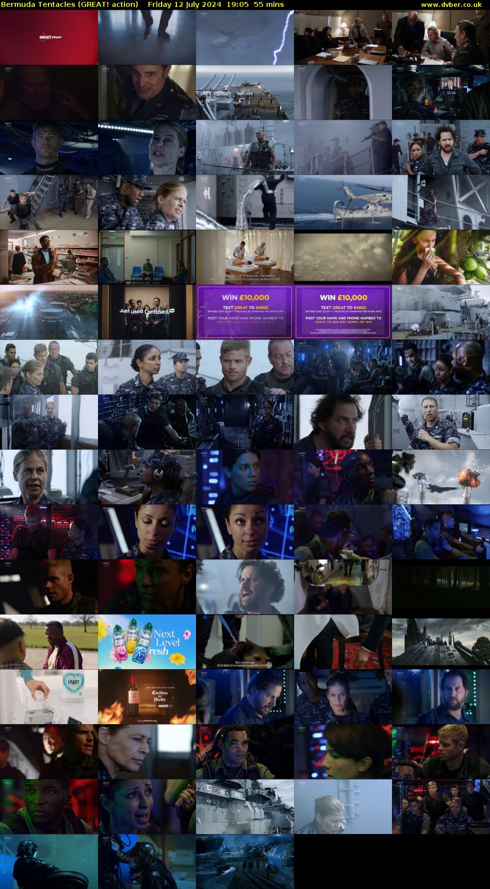 Bermuda Tentacles (GREAT! action) Friday 12 July 2024 19:05 - 20:00