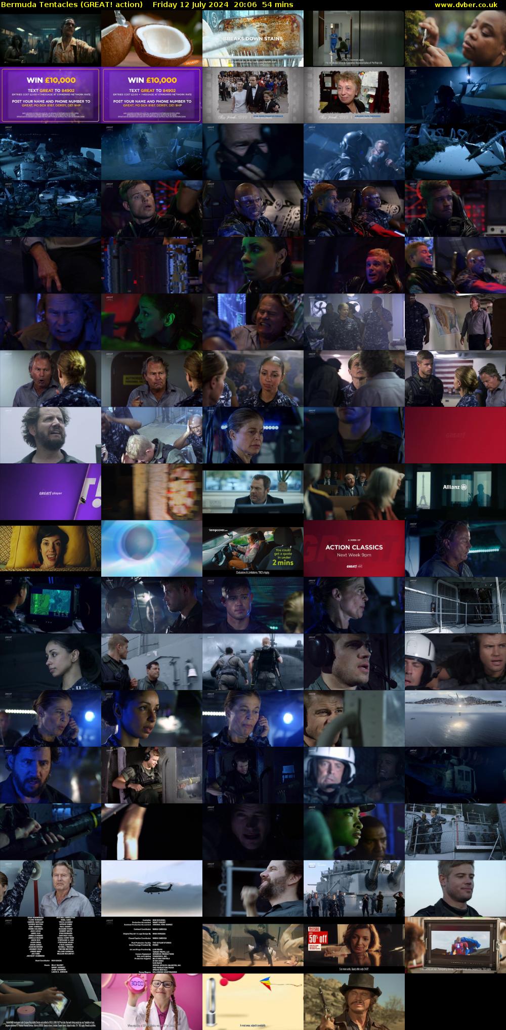 Bermuda Tentacles (GREAT! action) Friday 12 July 2024 20:06 - 21:00