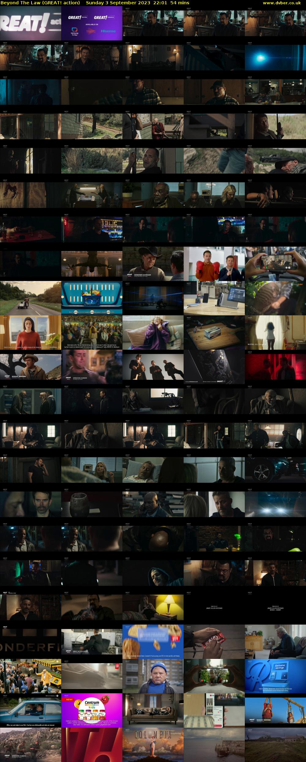 Beyond The Law (GREAT! action) Sunday 3 September 2023 22:01 - 22:55