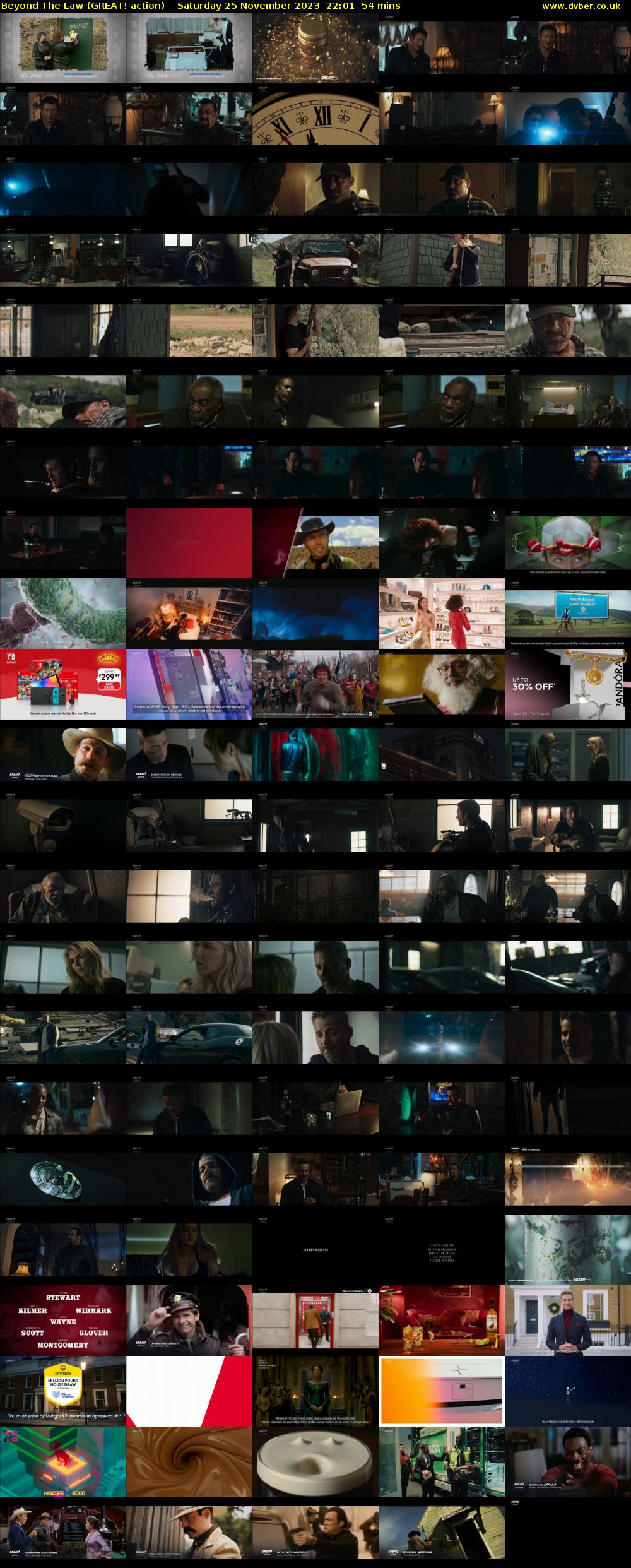 Beyond The Law (GREAT! action) Saturday 25 November 2023 22:01 - 22:55