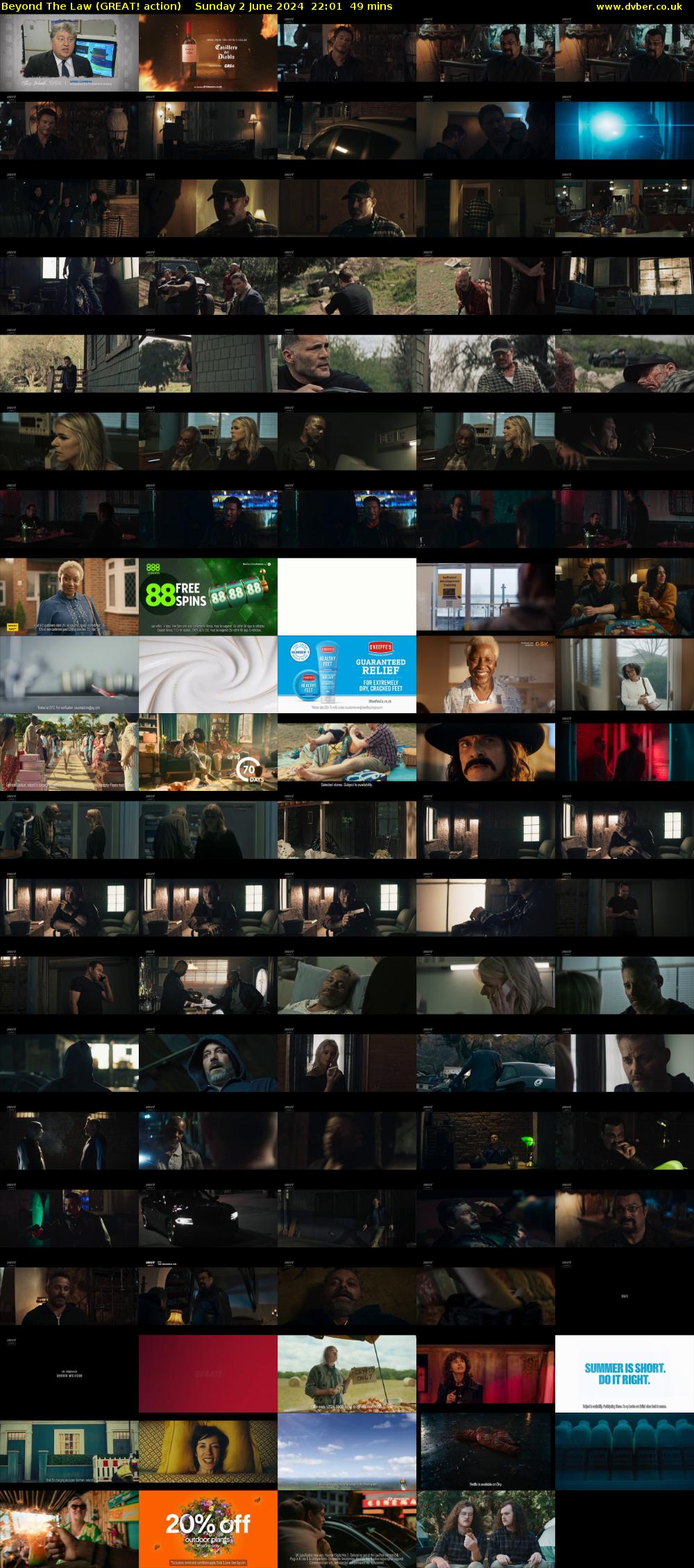 Beyond The Law (GREAT! action) Sunday 2 June 2024 22:01 - 22:50