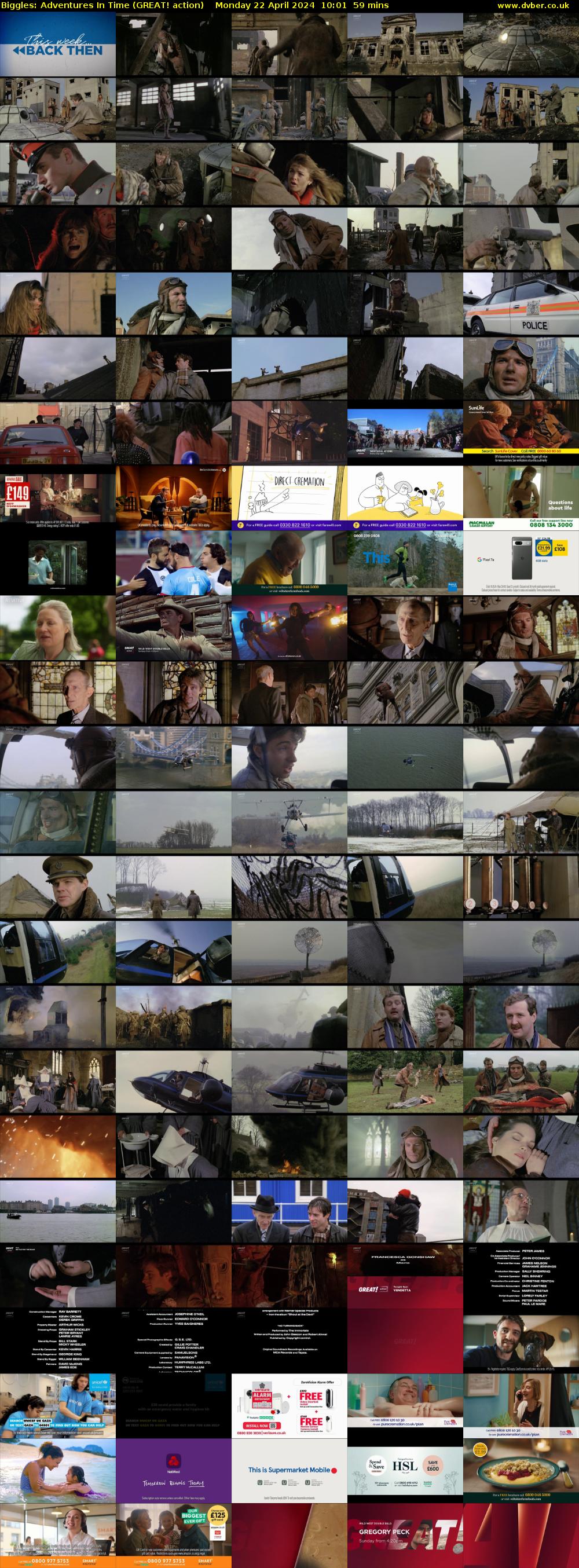 Biggles: Adventures In Time (GREAT! action) Monday 22 April 2024 10:01 - 11:00
