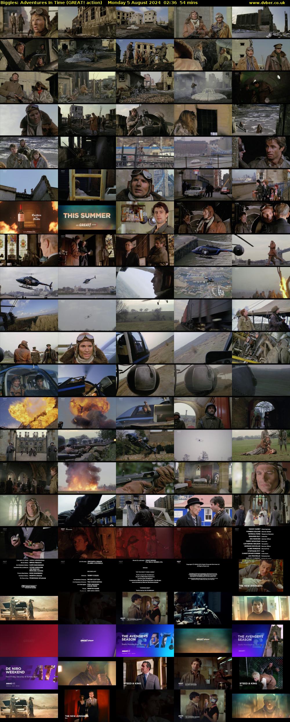 Biggles: Adventures In Time (GREAT! action) Monday 5 August 2024 02:36 - 03:30