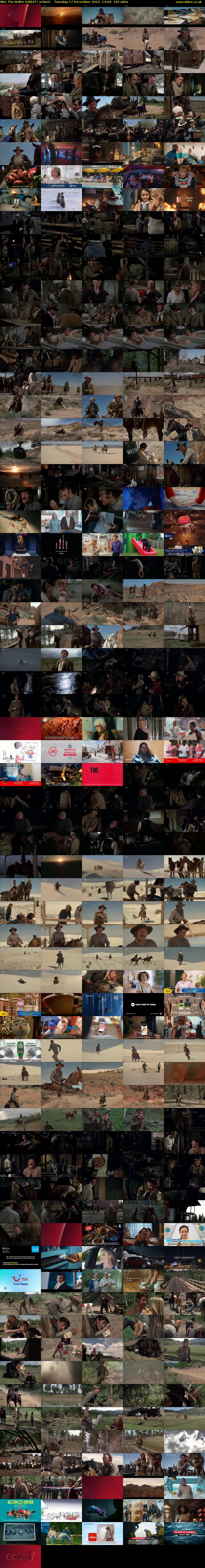 Bite The Bullet (GREAT! action) Tuesday 17 December 2024 13:00 - 15:45