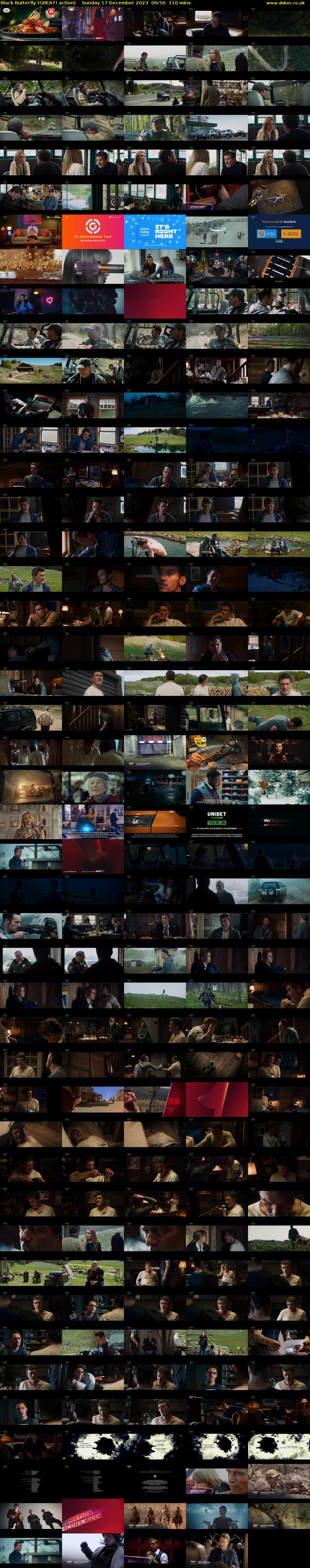 Black Butterfly (GREAT! action) Sunday 17 December 2023 00:50 - 02:40