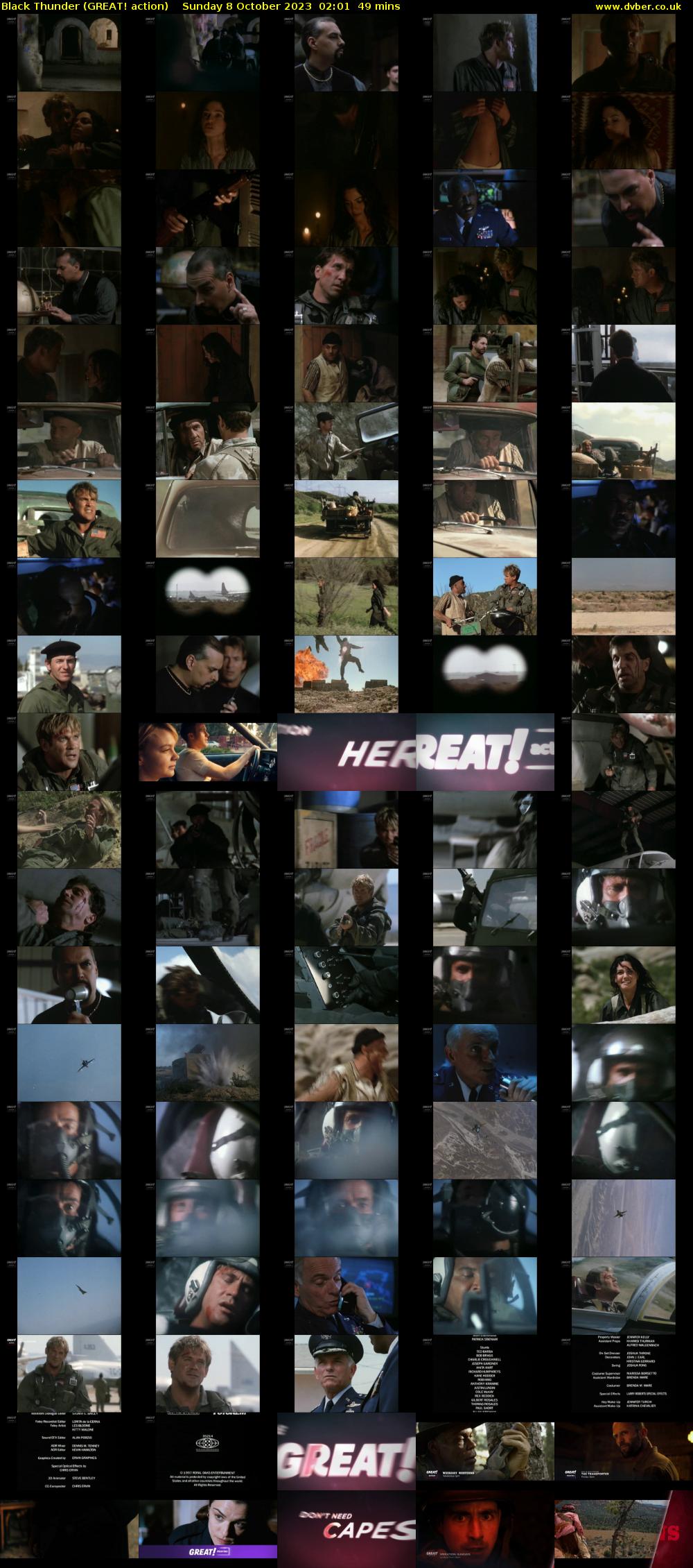 Black Thunder (GREAT! action) Sunday 8 October 2023 02:01 - 02:50
