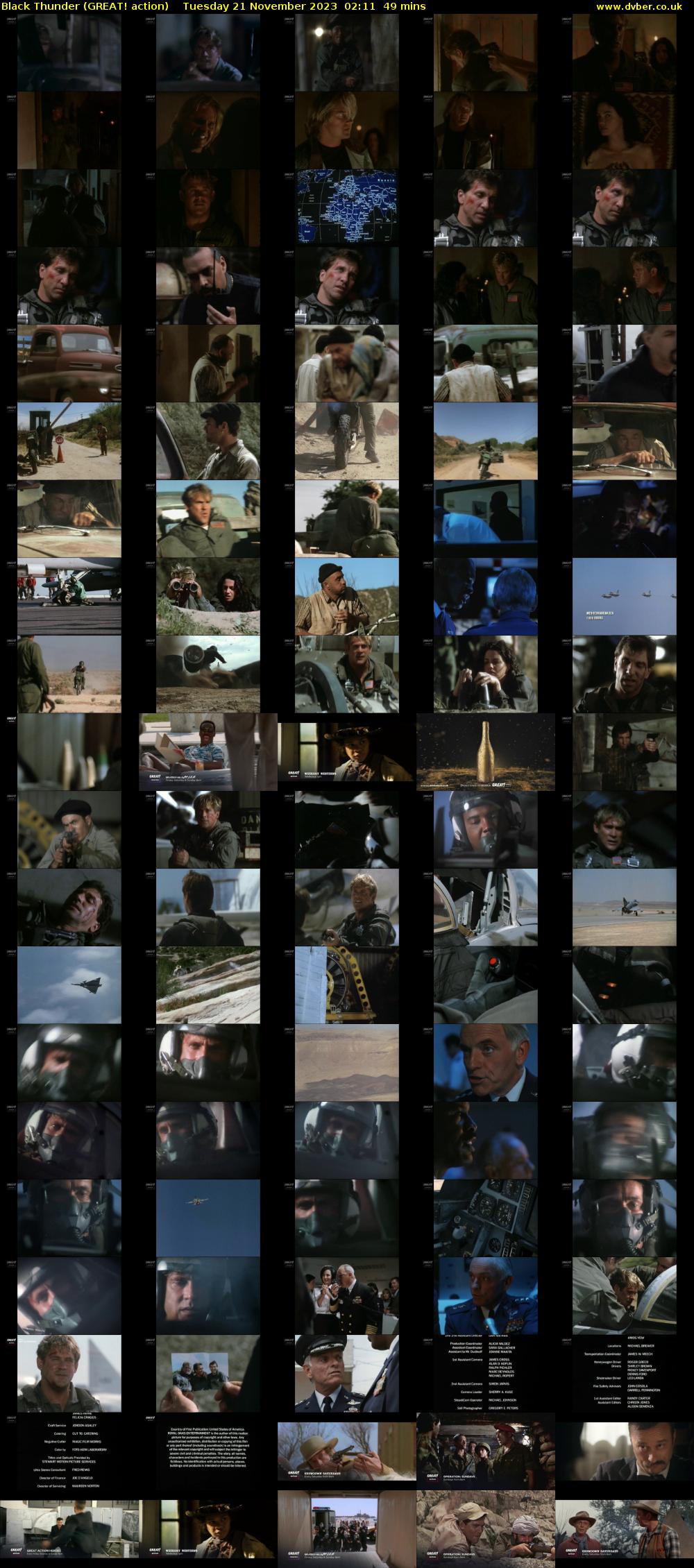 Black Thunder (GREAT! action) Tuesday 21 November 2023 02:11 - 03:00