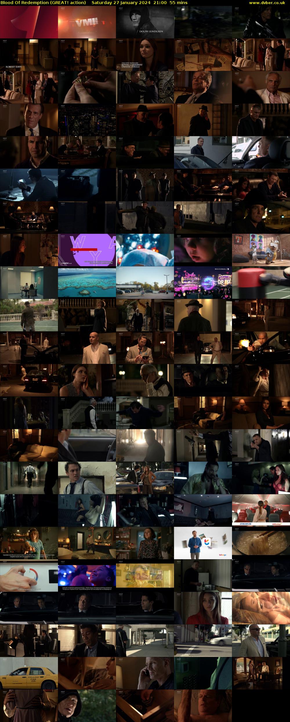 Blood Of Redemption (GREAT! action) Saturday 27 January 2024 21:00 - 21:55