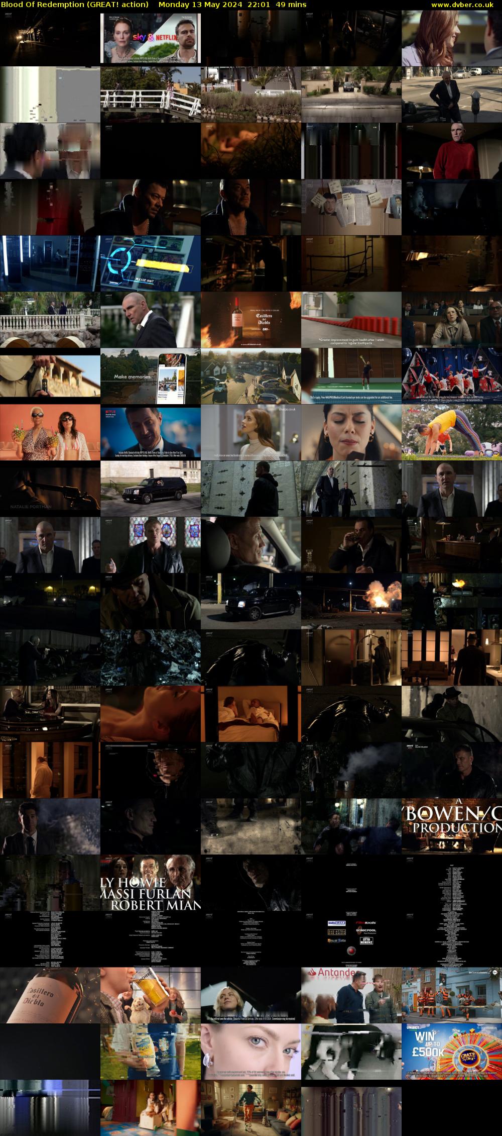 Blood Of Redemption (GREAT! action) Monday 13 May 2024 22:01 - 22:50