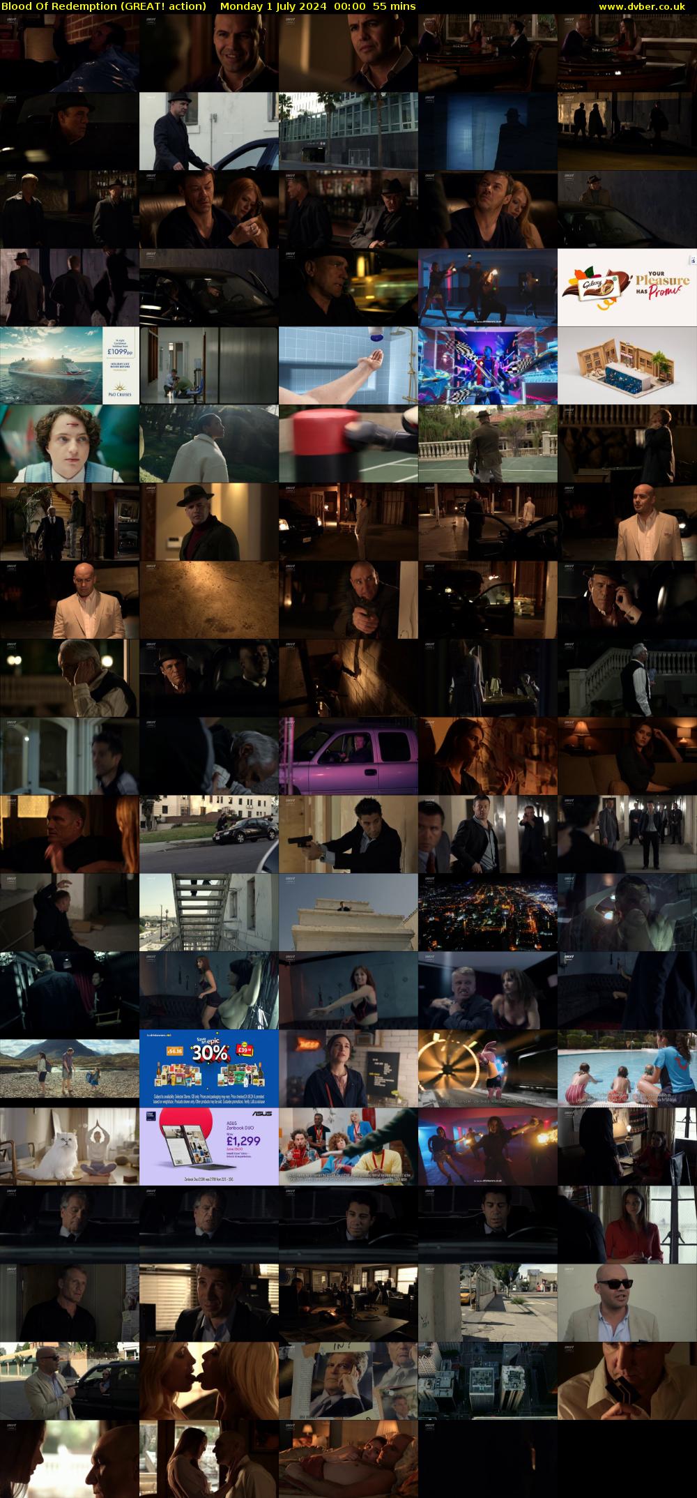 Blood Of Redemption (GREAT! action) Monday 1 July 2024 00:00 - 00:55