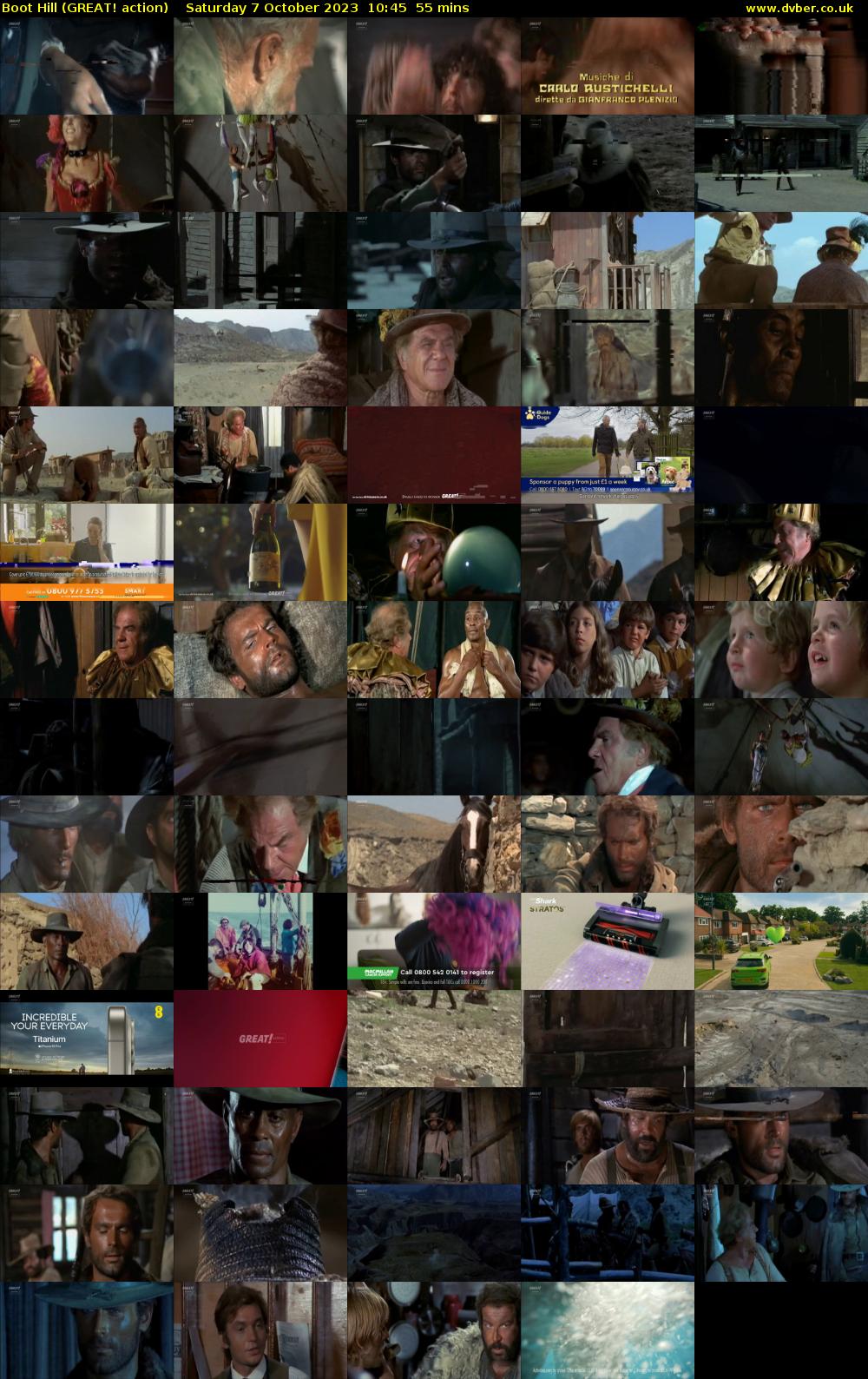 Boot Hill (GREAT! action) Saturday 7 October 2023 10:45 - 11:40