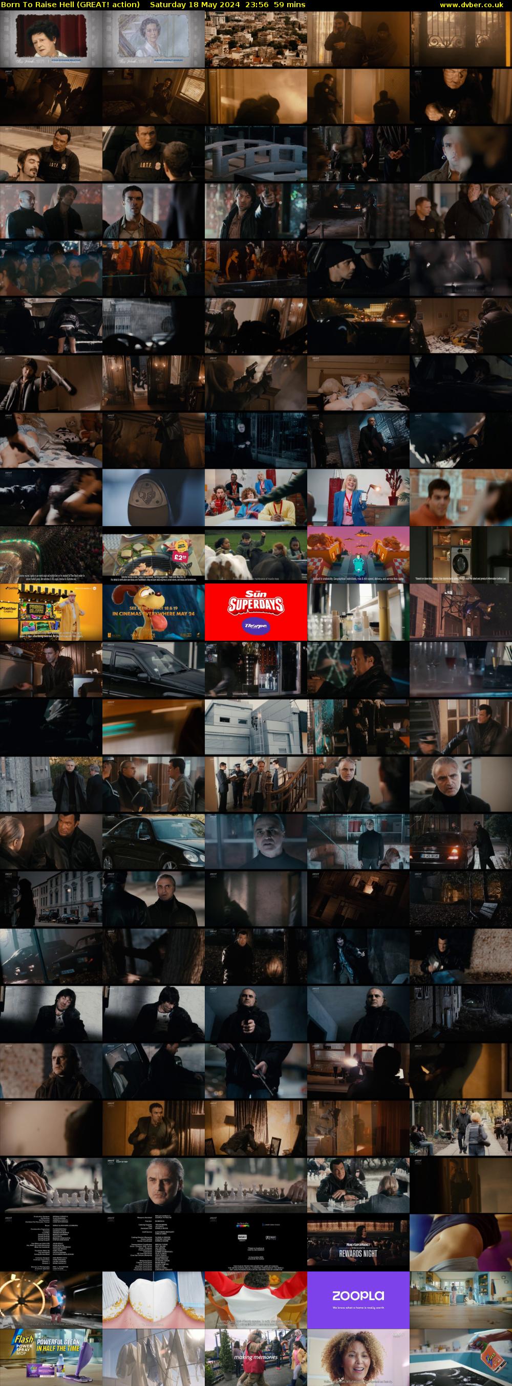 Born To Raise Hell (GREAT! action) Saturday 18 May 2024 23:56 - 00:55