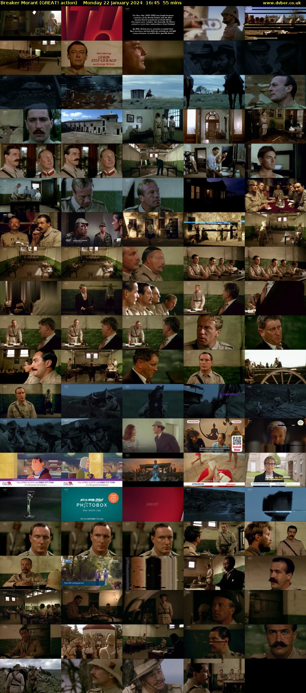 Breaker Morant (GREAT! action) Monday 22 January 2024 16:45 - 17:40