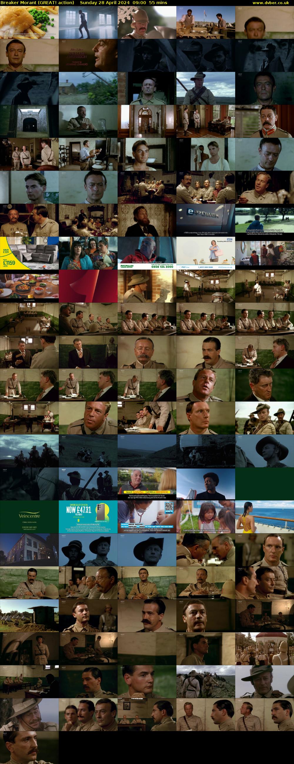 Breaker Morant (GREAT! action) Sunday 28 April 2024 09:00 - 09:55
