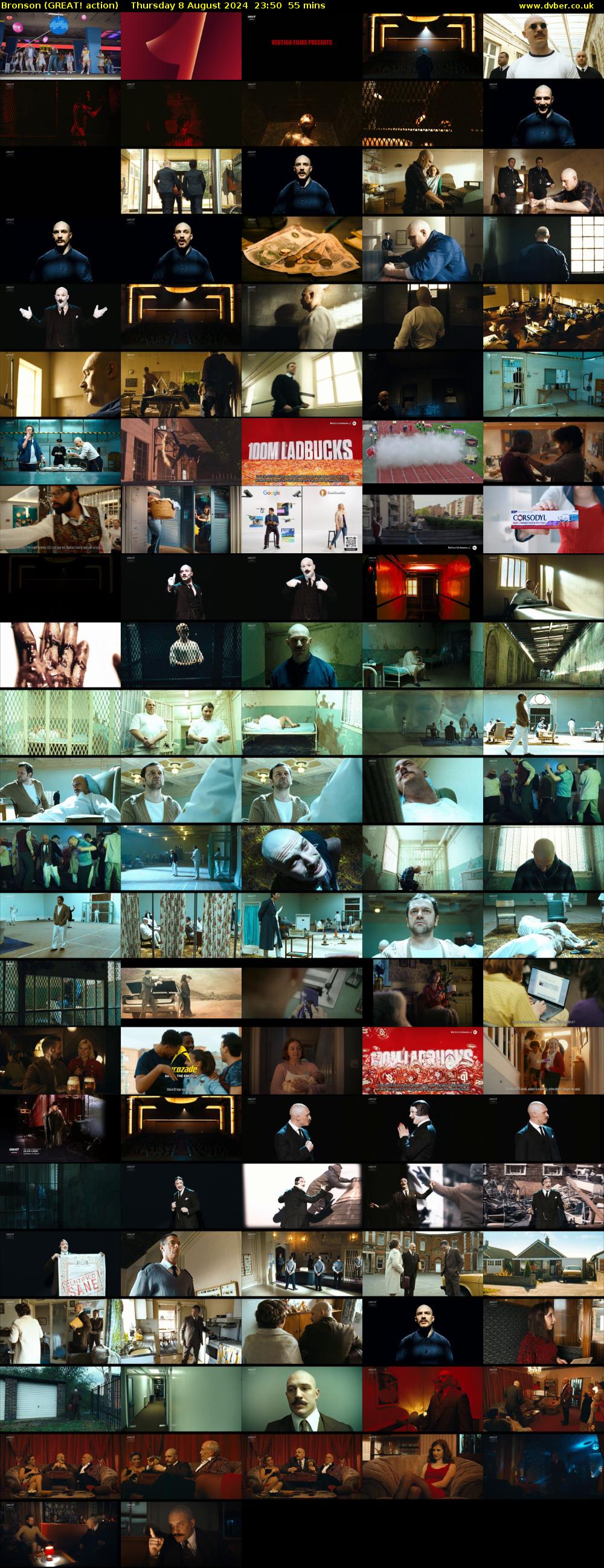 Bronson (GREAT! action) Thursday 8 August 2024 23:50 - 00:45