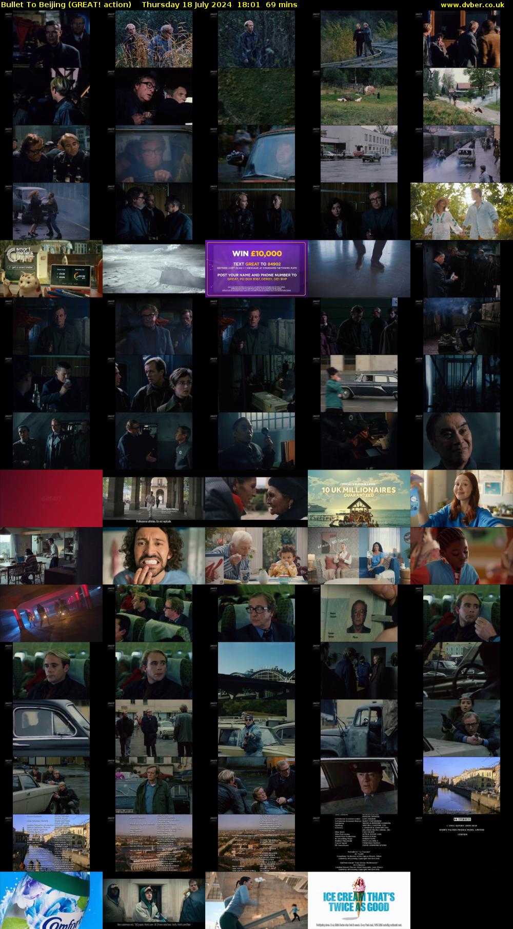 Bullet To Beijing (GREAT! action) Thursday 18 July 2024 18:01 - 19:10