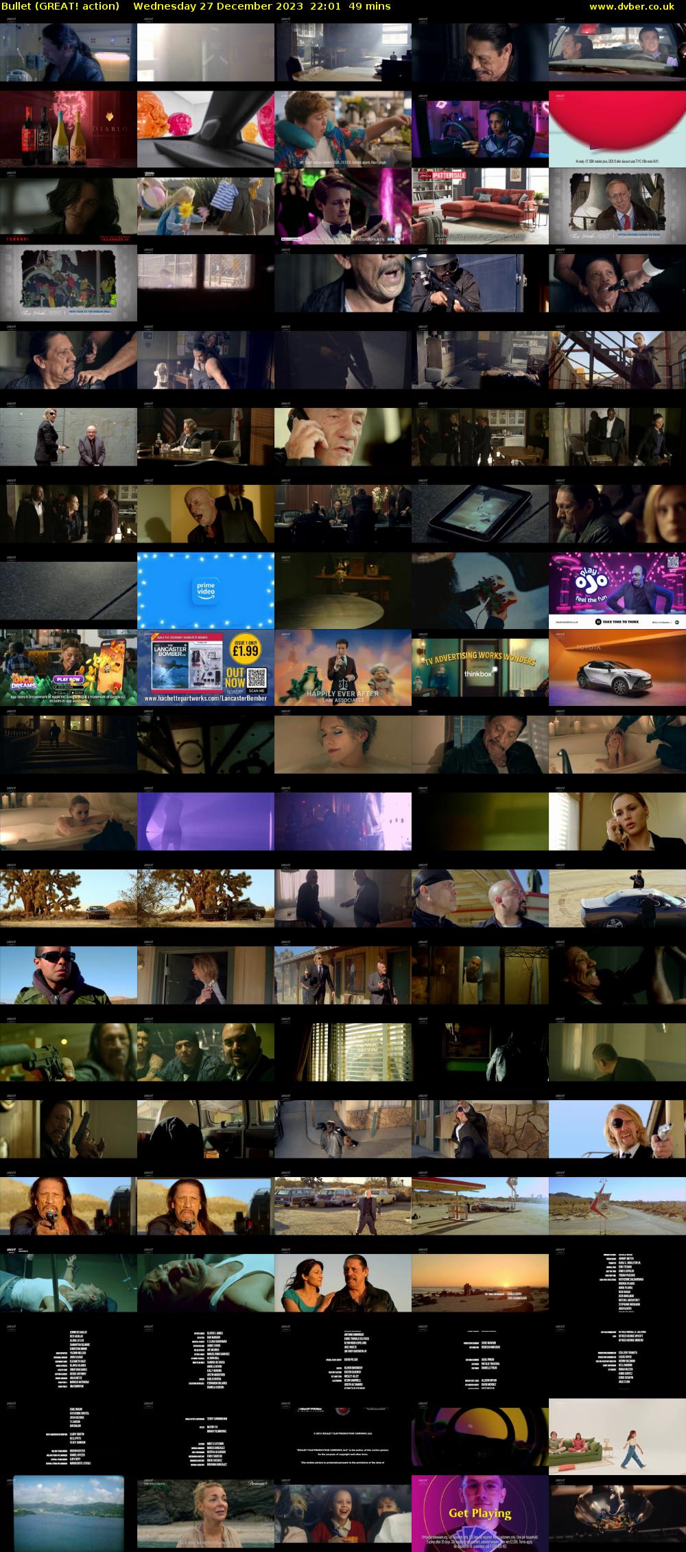 Bullet (GREAT! action) Wednesday 27 December 2023 22:01 - 22:50