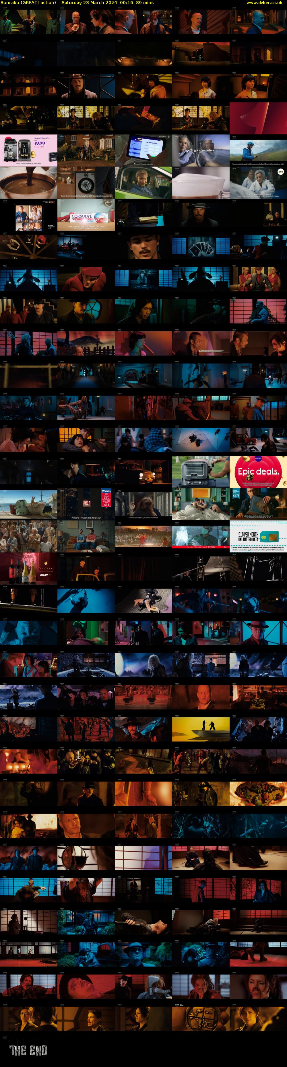 Bunraku (GREAT! action) Saturday 23 March 2024 00:16 - 01:45