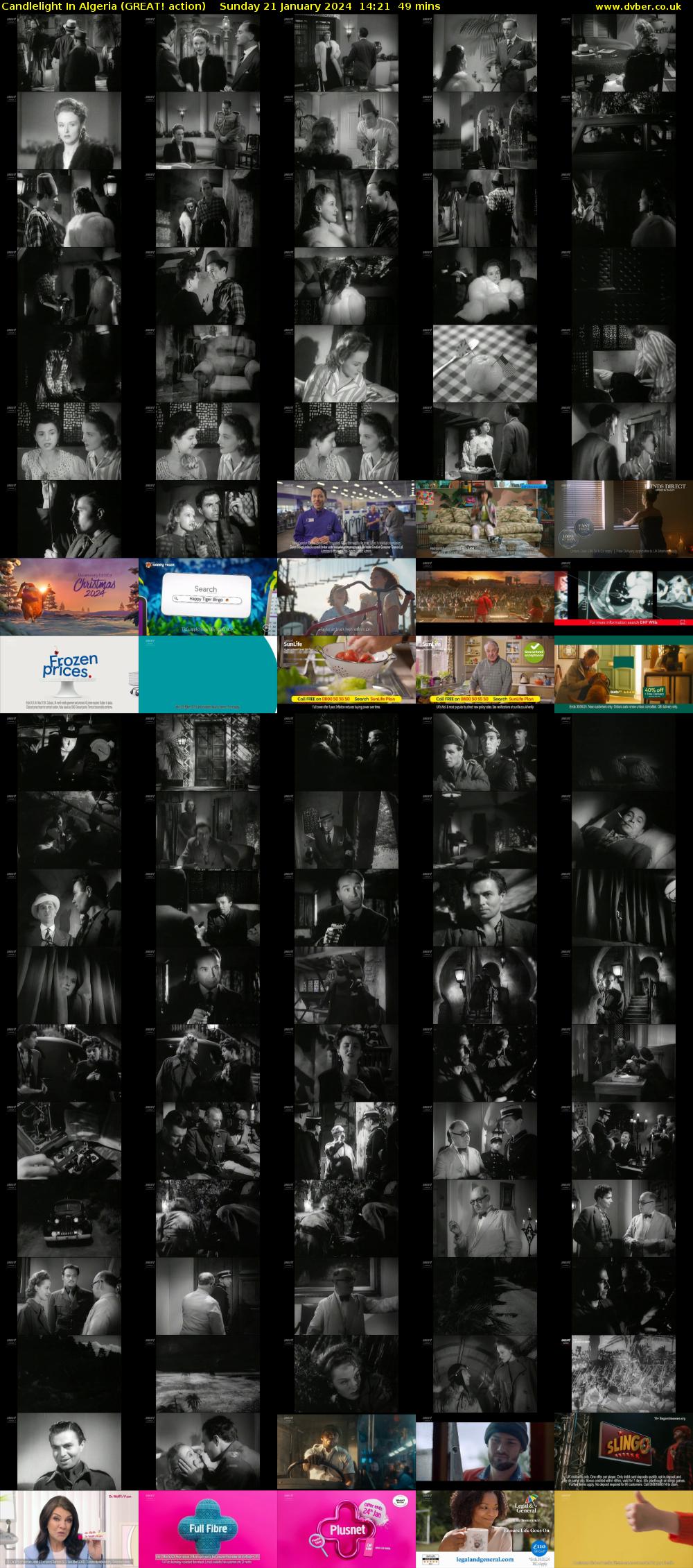 Candlelight In Algeria (GREAT! action) Sunday 21 January 2024 14:21 - 15:10