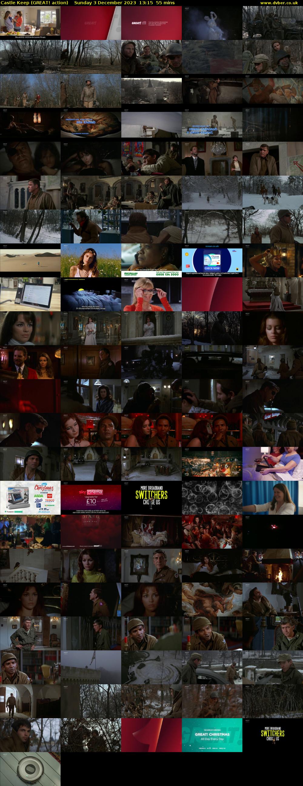 Castle Keep (GREAT! action) Sunday 3 December 2023 13:15 - 14:10