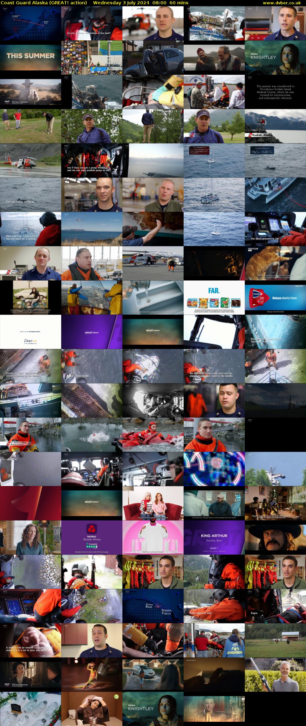 Coast Guard Alaska (GREAT! action) Wednesday 3 July 2024 08:00 - 09:00