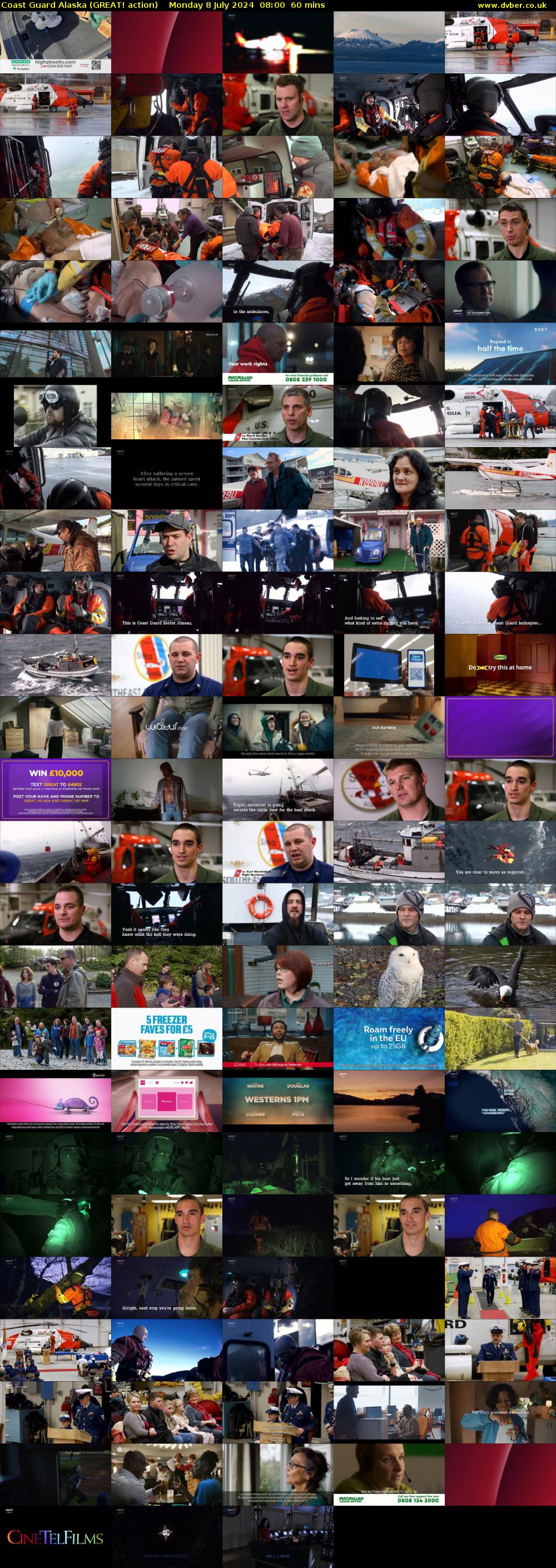 Coast Guard Alaska (GREAT! action) Monday 8 July 2024 08:00 - 09:00