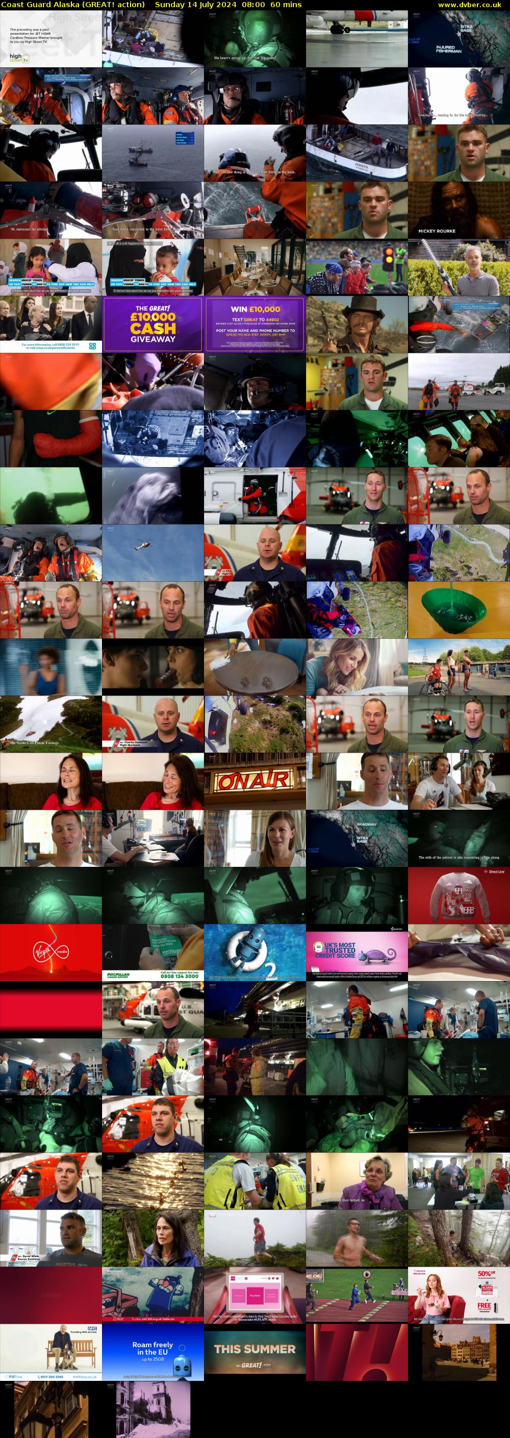 Coast Guard Alaska (GREAT! action) Sunday 14 July 2024 08:00 - 09:00