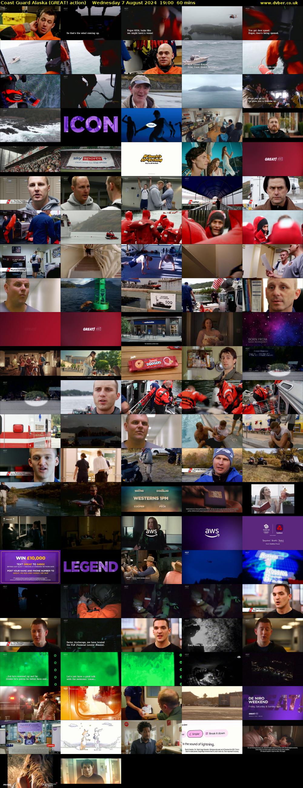Coast Guard Alaska (GREAT! action) Wednesday 7 August 2024 19:00 - 20:00
