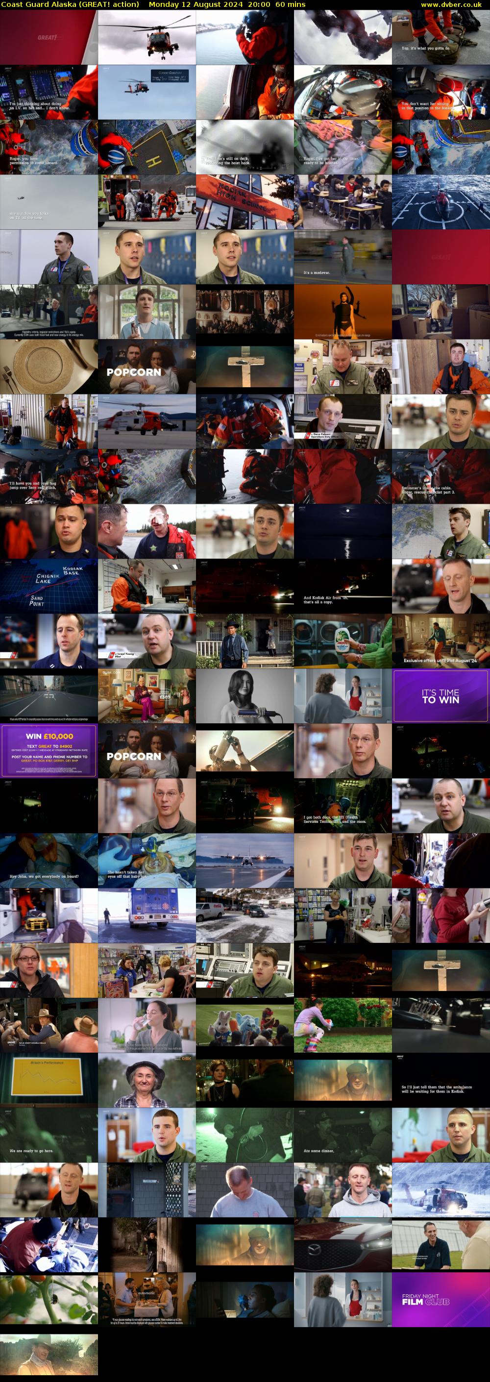 Coast Guard Alaska (GREAT! action) Monday 12 August 2024 20:00 - 21:00