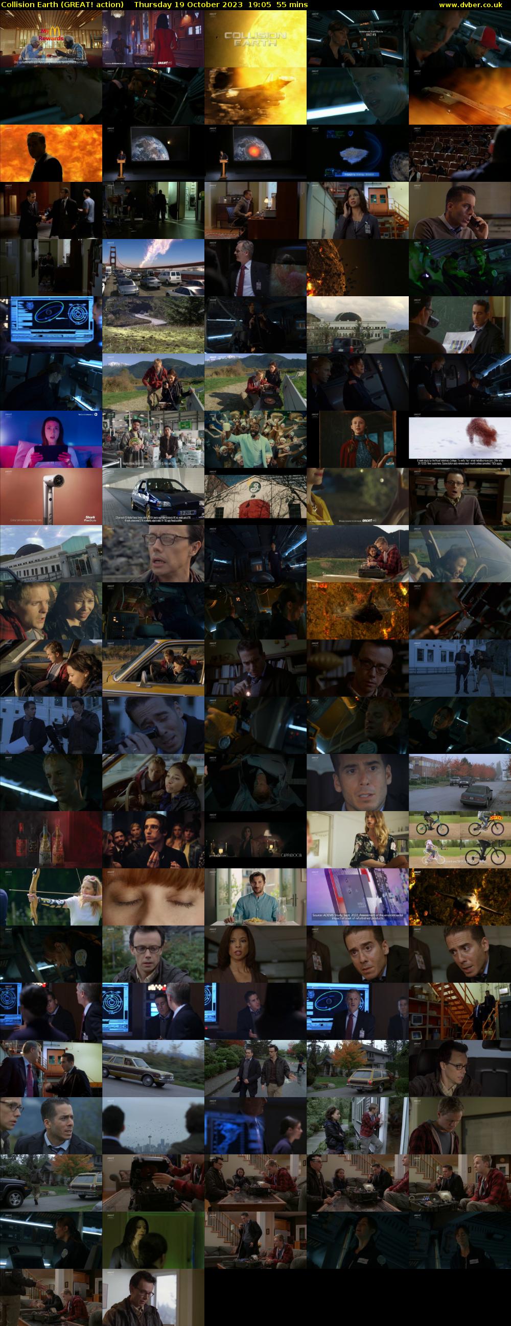 Collision Earth (GREAT! action) Thursday 19 October 2023 19:05 - 20:00