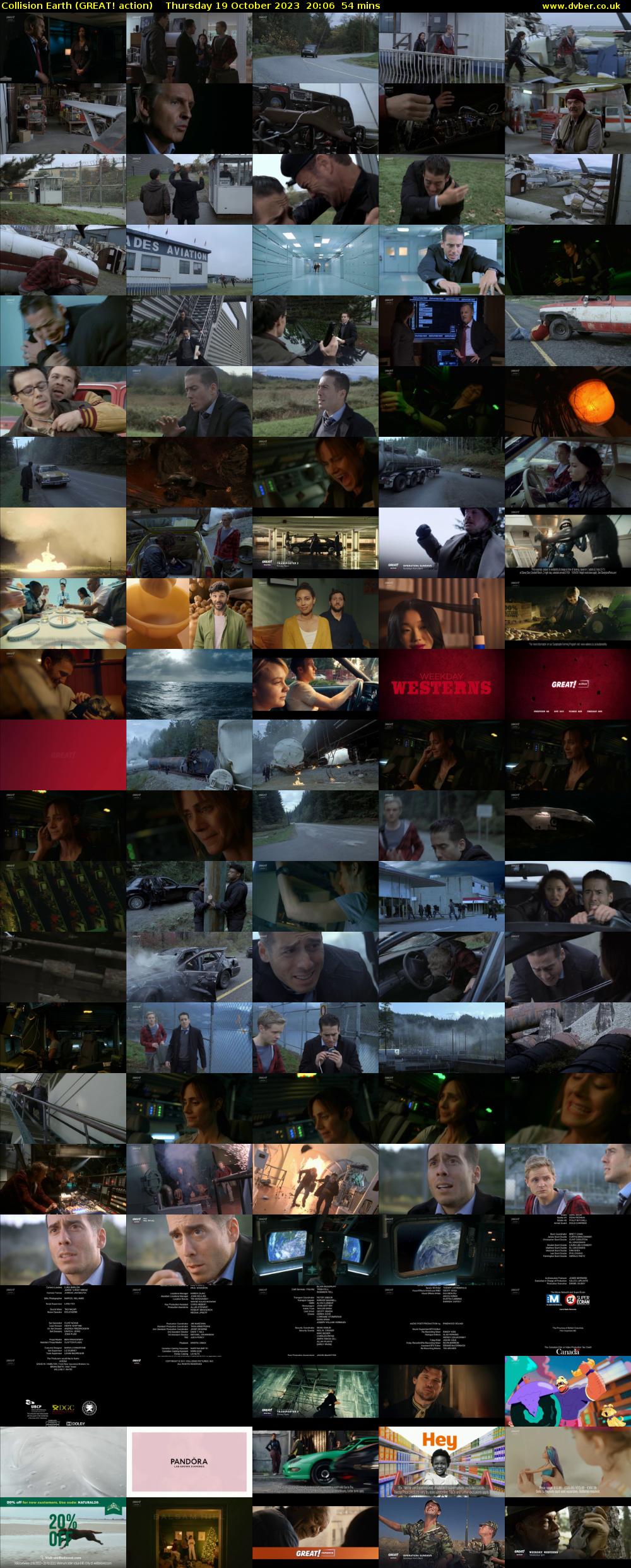 Collision Earth (GREAT! action) Thursday 19 October 2023 20:06 - 21:00