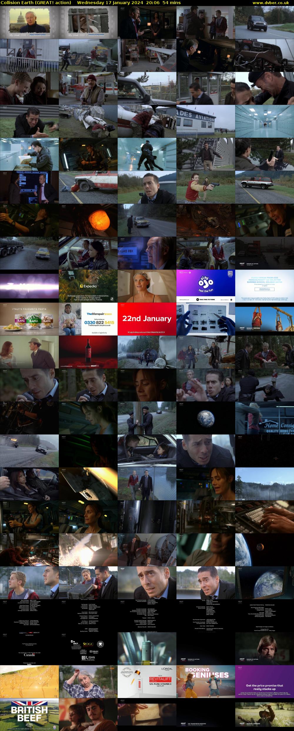 Collision Earth (GREAT! action) Wednesday 17 January 2024 20:06 - 21:00