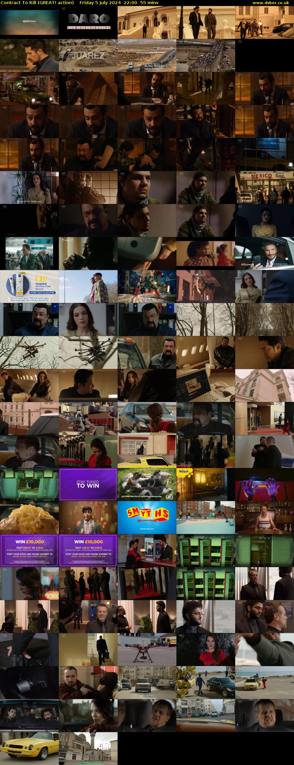 Contract To Kill (GREAT! action) Friday 5 July 2024 22:00 - 22:55