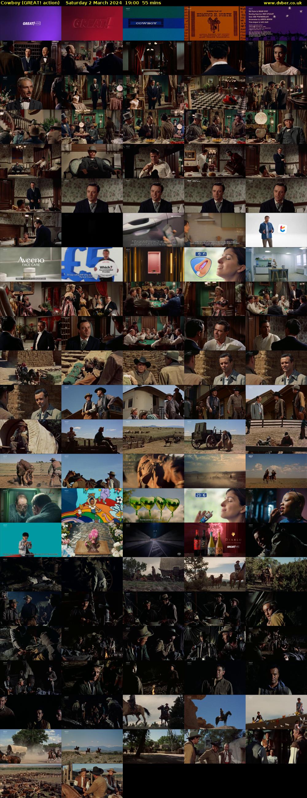 Cowboy (GREAT! action) Saturday 2 March 2024 19:00 - 19:55