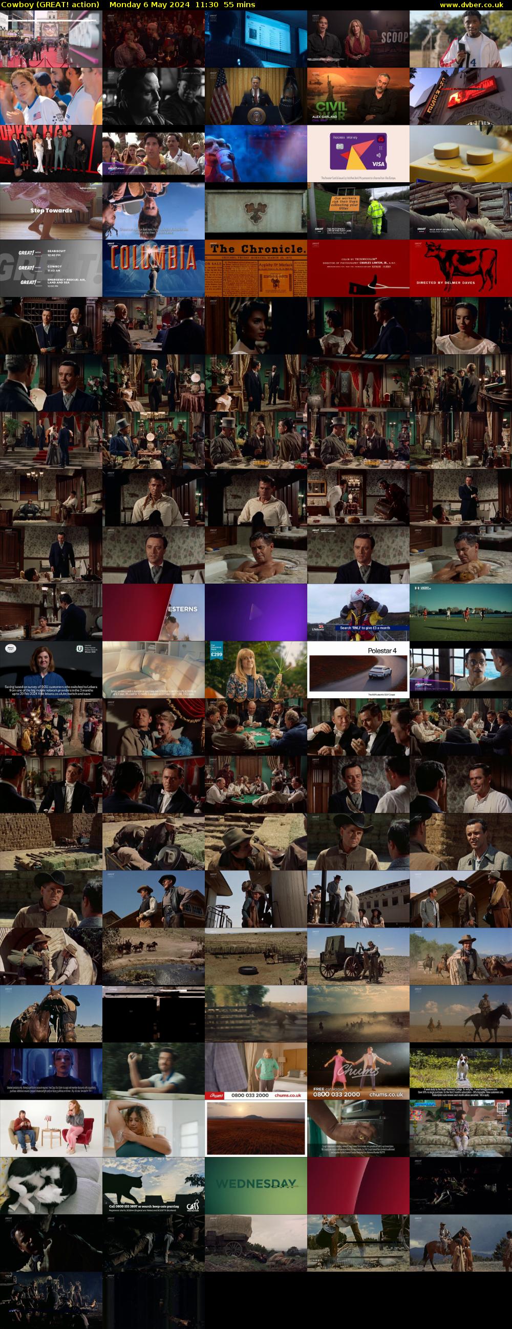 Cowboy (GREAT! action) Monday 6 May 2024 11:30 - 12:25