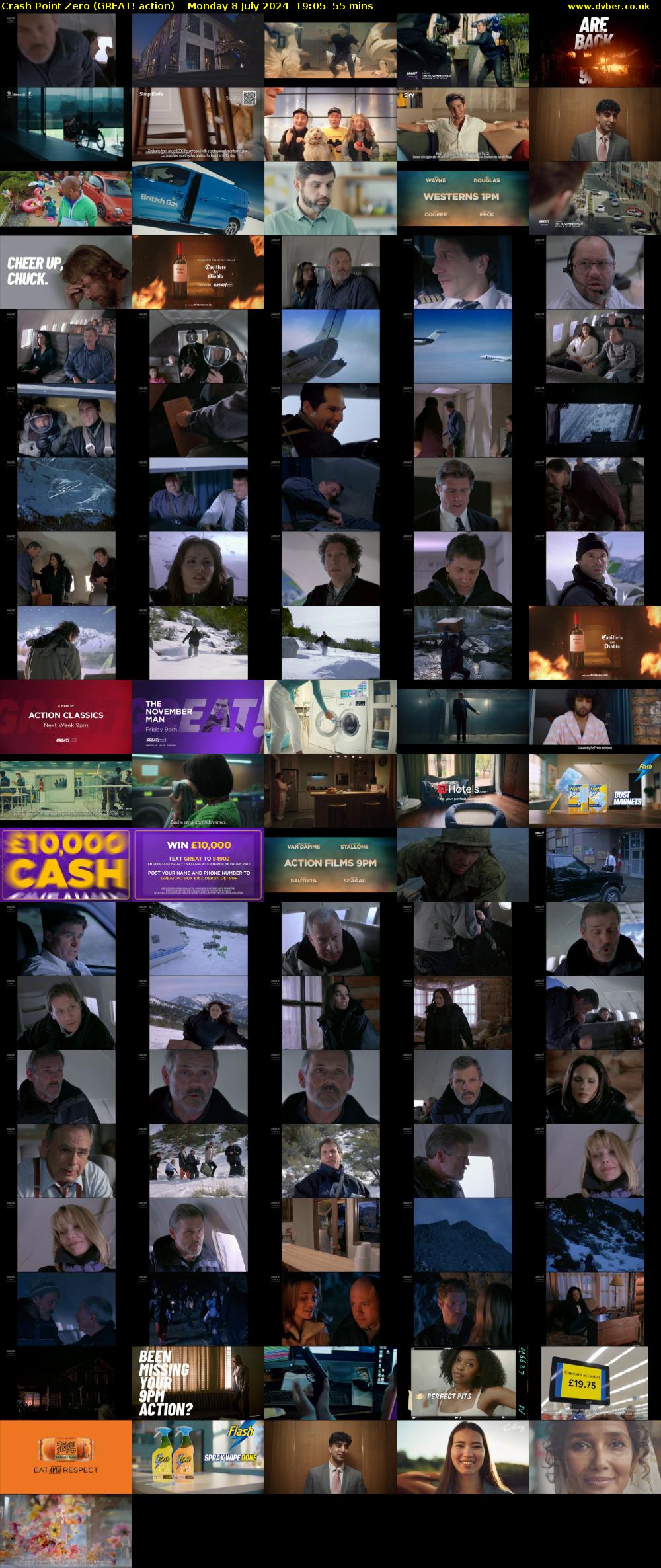 Crash Point Zero (GREAT! action) Monday 8 July 2024 19:05 - 20:00
